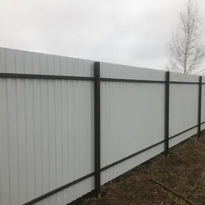 Забор из профлиста (цена за п.м.)